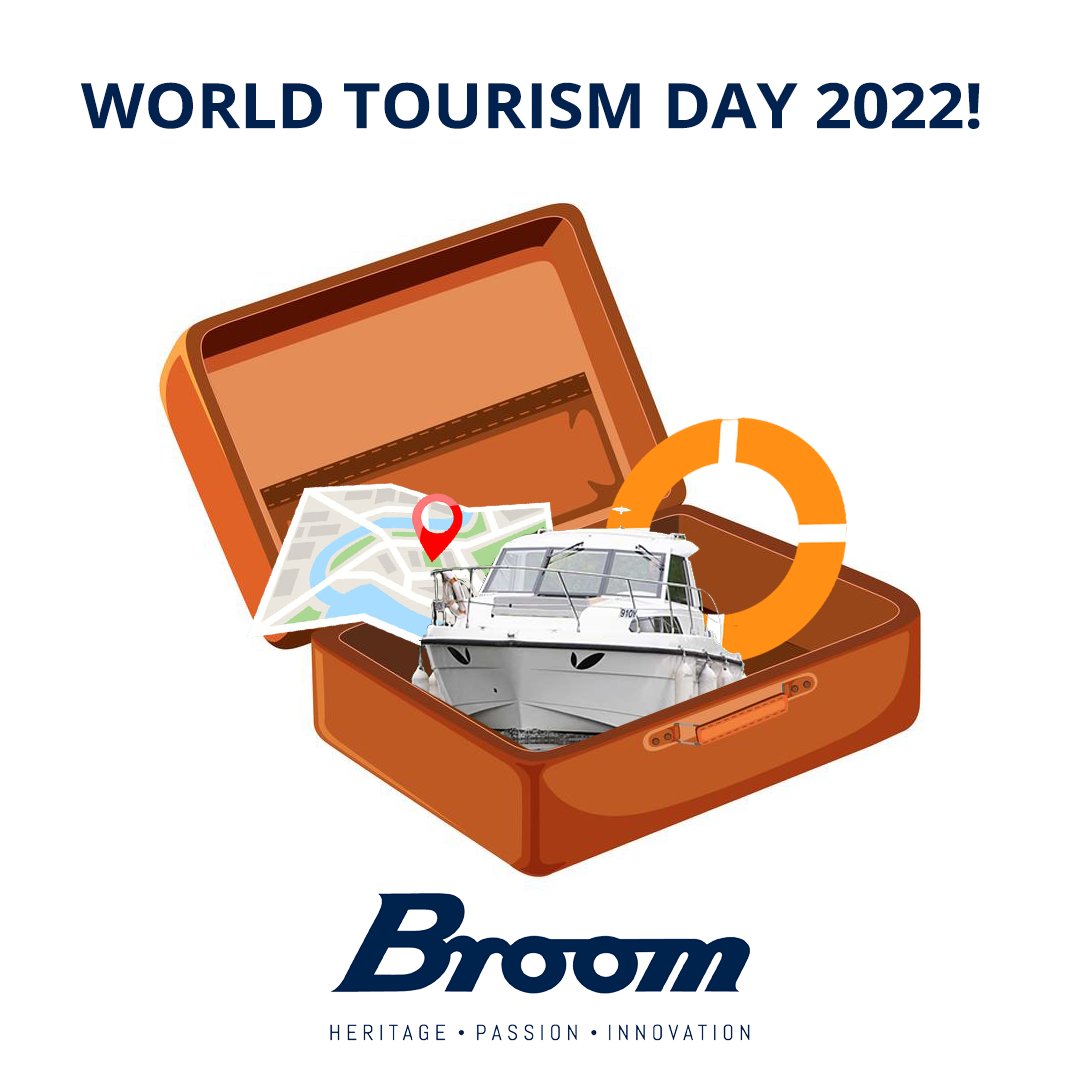 Happy tourism day everyone! The Broom team is proud to be part of the travel and tourism sector and would like to thank our guests for choosing to holiday with us every year! broomboats.com #broomboats #worldtourismday