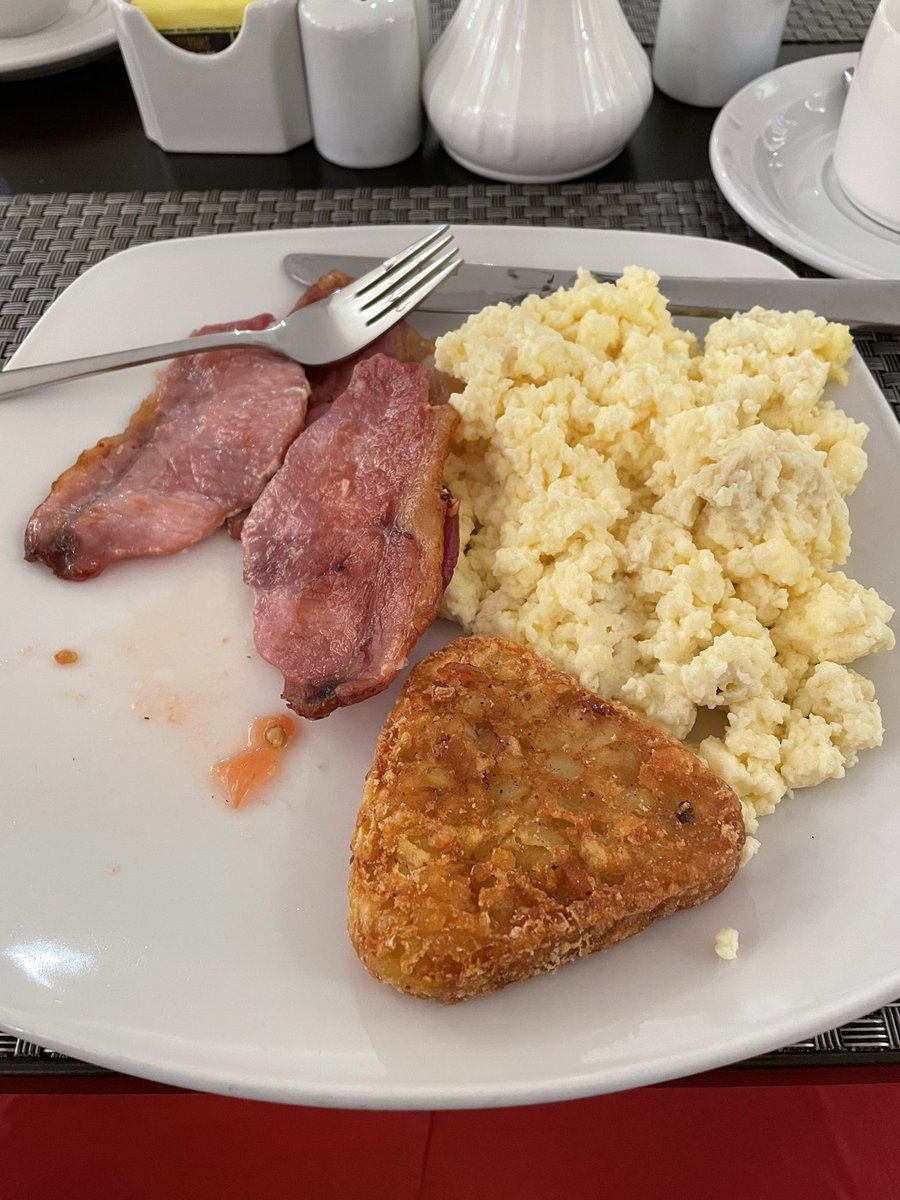 KevthecAAke's tweet photo. Of course there is a hotel breakfast pic https://t.co/Jt96hrb2CA