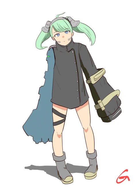 今のとこそれなりにキャラが立ったなと思うオリジナルこの2枚ですね。 
