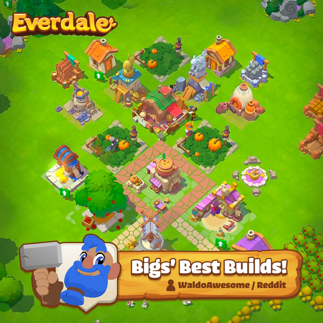 Who said you can’t have the best of both village worlds? 🌎
Great work, u/WaldoAwesome 🎊 #BigsBestBuilds #Everdale