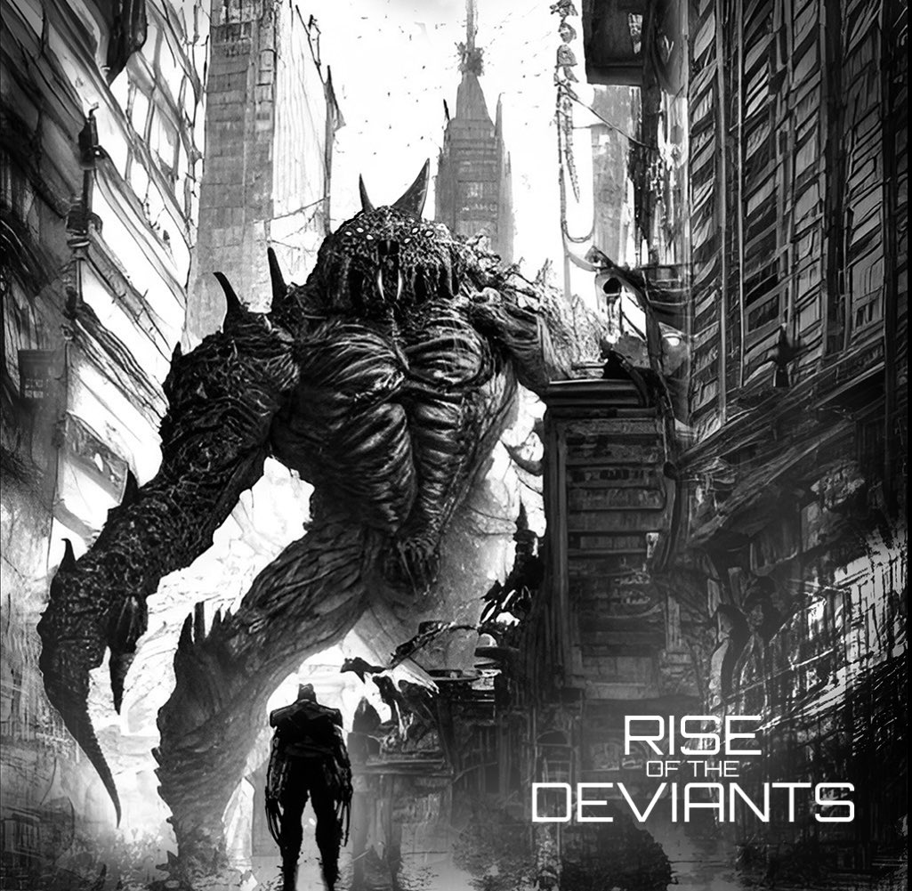 SuperBadSeries's tweet photo. 👀First look at the Monsters Concept artwork! 👀
For the highly anticipated “Rise of the Deviants” game! 
Coming to #FlareNetwork #Flare #nft #NFTProject #nftgame #game #unrealengine #conceptart https://t.co/WGMKU85tSc