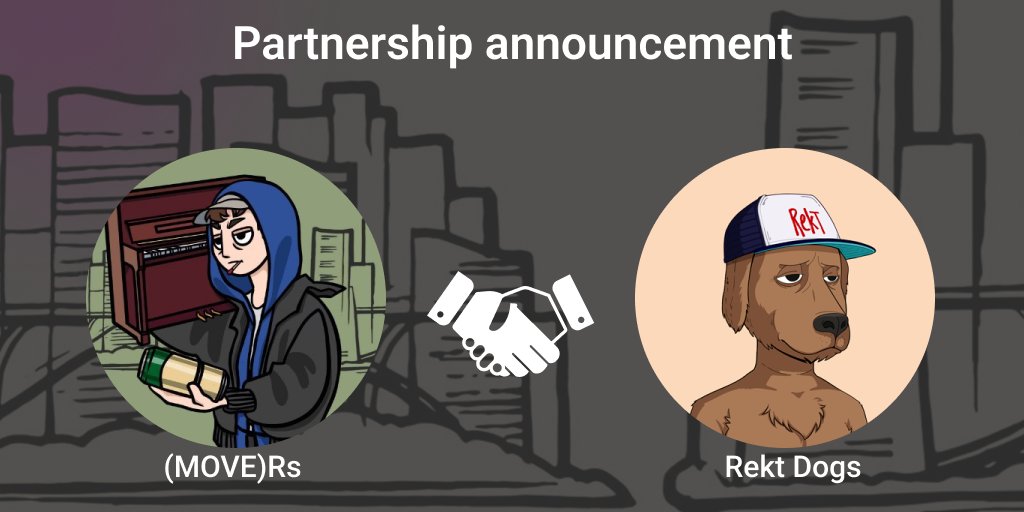 🚀Glad to introduce our new partnership with <a href="/rektdogs/">Rekt Dogs</a> 🐕🐕‍🦺🐩

You can get 🚀WL🚀 in their project if you own our NFT🐶
#Aptos #AptosEcosystem #AptosNFT #NFTs #NFTshilling