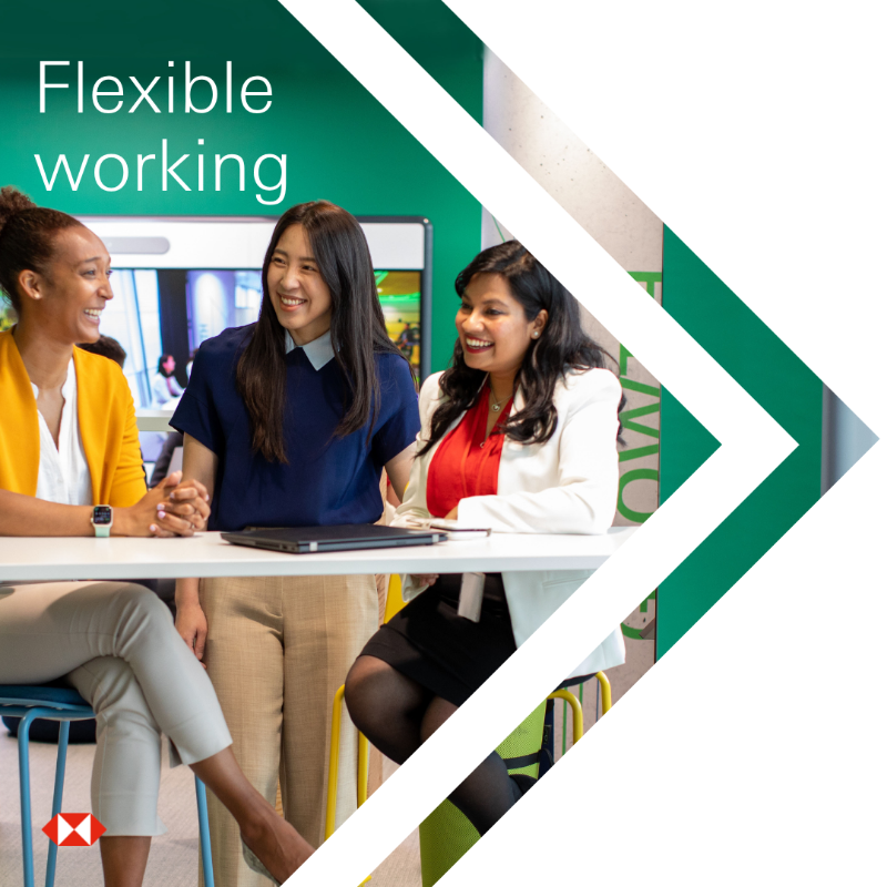 HSBC's tweet photo. Learn how our #flexible approach to the way we #work helps us be at our best and deliver great outcomes for our #customers: