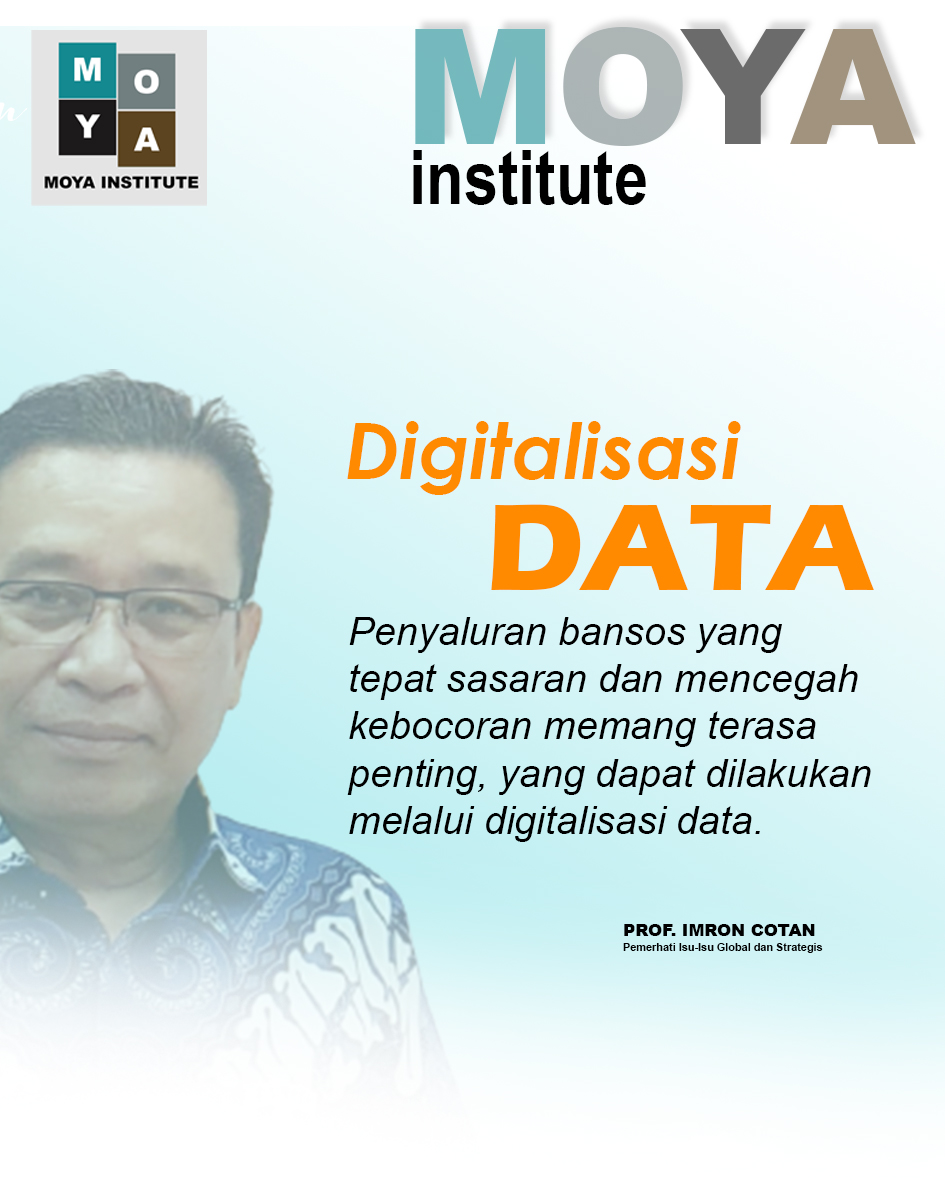 moyainstitute's tweet photo. Penyaluran Bansos yang tepat sasaran dan mencegah kebocoran memang terasa penting
#imroncotan
#moyainstitute https://t.co/Ml0WMYBu52