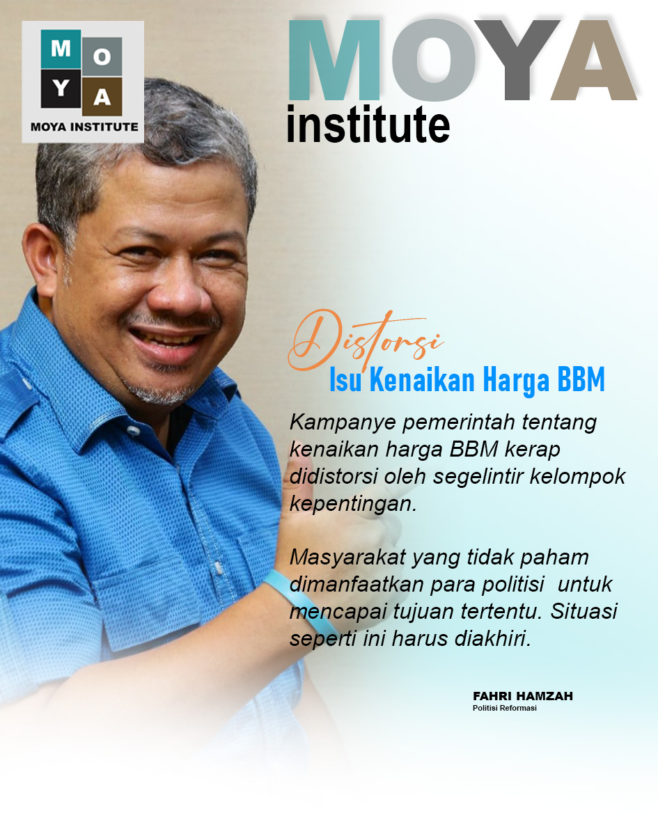 moyainstitute's tweet photo. Kampanye Pemerintah tentang kenaikan harga BBM kerap didistorsi oleh segelintir kelompok kepentingan
#fahrihamzah
#moyainstitute https://t.co/VZLJlsAACi