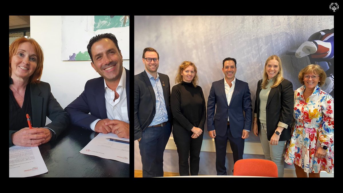 A true honour to sign a cooperative agreement with Norway’s Confederation of Sport &amp; share our commitment to development through sport for athletes of all abilities. Together, we look forward to strengthening our inclusive sports model #UnifiedSports worldwide! 
#ChoosetoInclude
