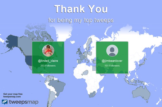 Special thanks to my top new tweeps this week @lindell_claire, @jimbeanlover https://t.co/492q4PLaiT