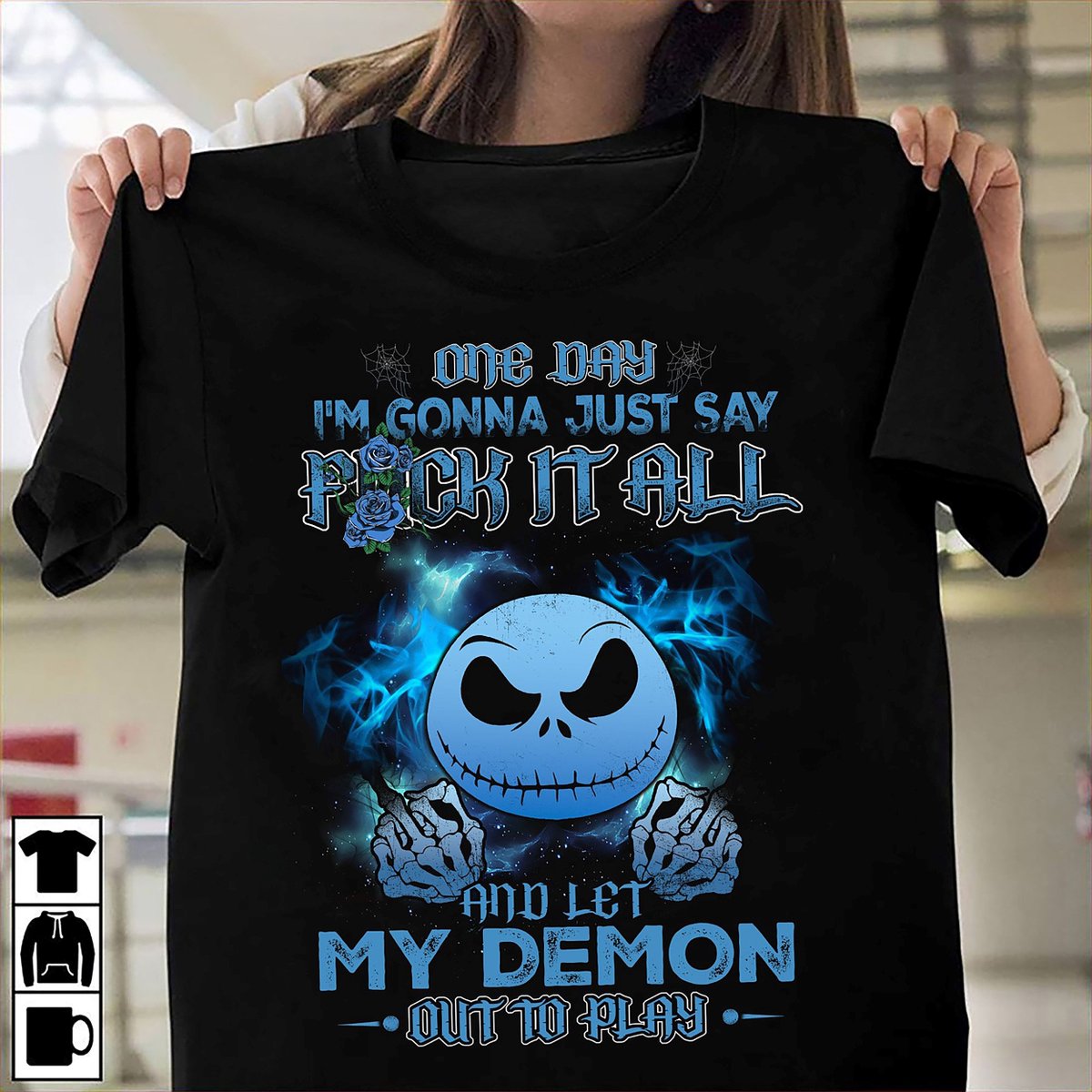 MART31810205's tweet photo. Excited to share the latest addition to my #etsy shop: One day I'm gonna just say Pick it all and let My Demon out to play -Mattwear https://t.co/30yNTlBAzS #white #halloween #black #athletic #sleeveless #halloweenshirt #octobershirt #halloweensweater #halloweenhoodie https://t.co/7aJv0eQbD1