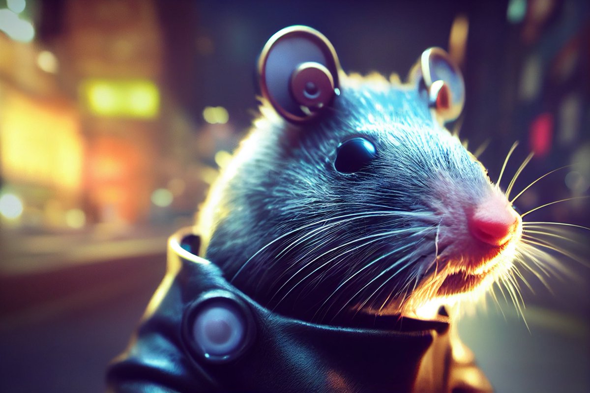OrctonAI's tweet photo. Cyberpunk pets.
#midjourney #Midjourneyai #AIart #Digitalart  #cyberpunk #cyberpets https://t.co/64LbXWsTIb