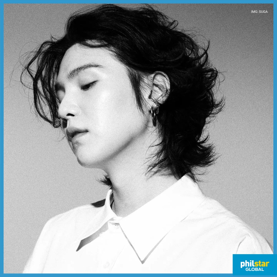 PhilstarNews's tweet photo. ‘GRABE KANA MIN YOONGI 😩’

BTS' SUGA, a rapper and singer-songwriter, has fans gushing over his new hairstyle after posting a photo of it on his Instagram page on Tuesday, September 27. https://t.co/jiMfAd0S89