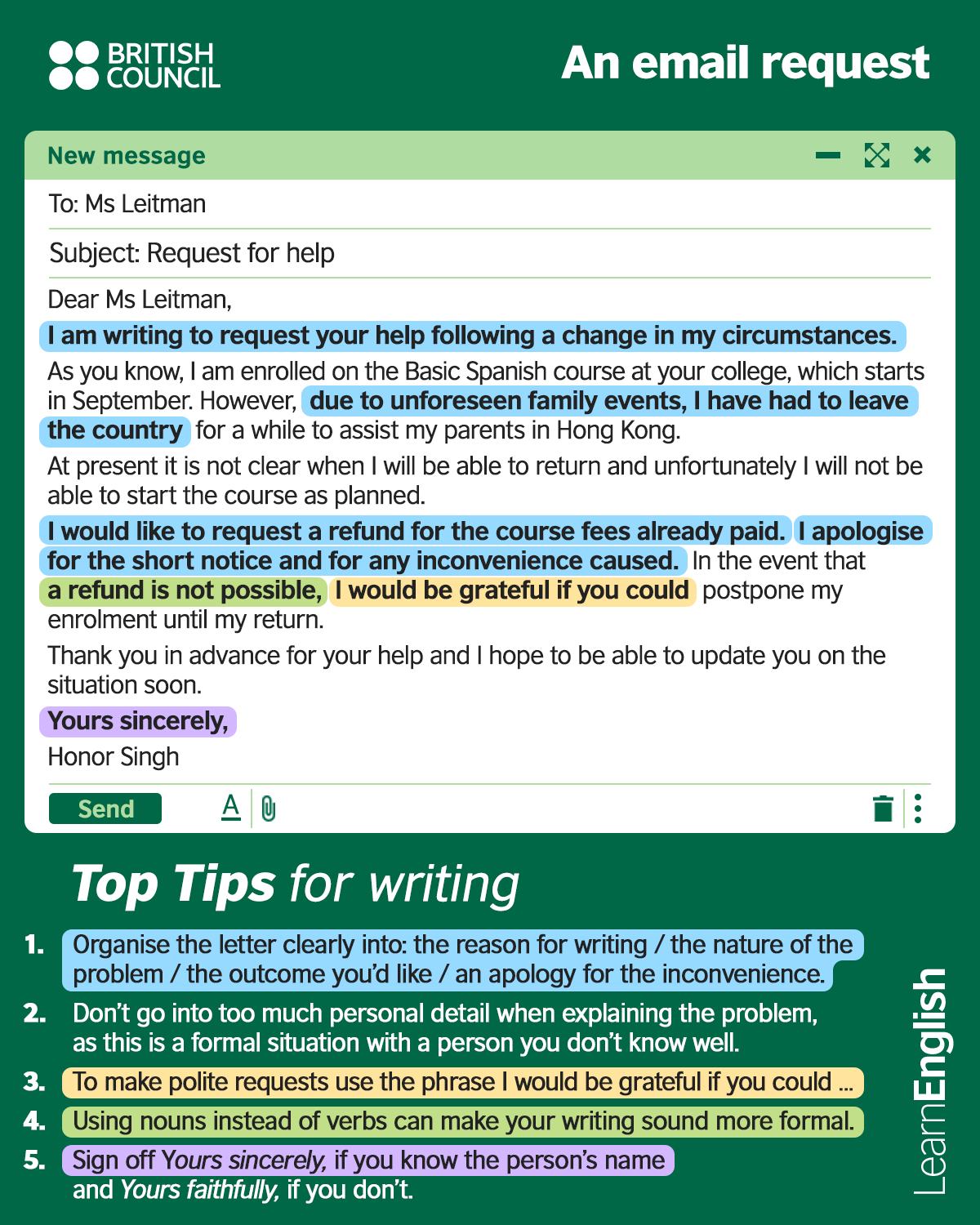 How to write professional emails in English using your email's purpose -  The English Training CompanyThe English Training Company