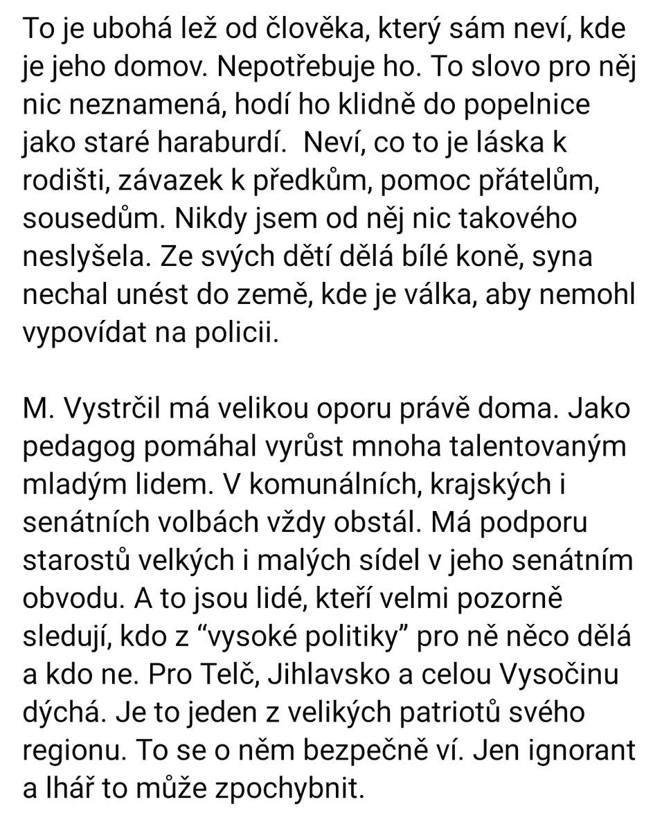 HPrahy's tweet photo. Prosím přečtěte si to.
Naprosto přesné a pravdivé vyjádření.
Smekám paní @Nemcova_Mirka https://t.co/KNGeOhTjlZ