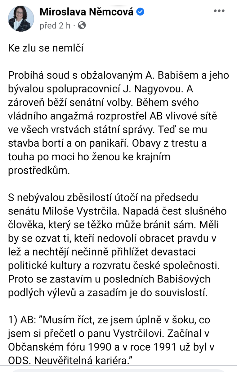 HPrahy's tweet photo. Prosím přečtěte si to.
Naprosto přesné a pravdivé vyjádření.
Smekám paní @Nemcova_Mirka https://t.co/KNGeOhTjlZ