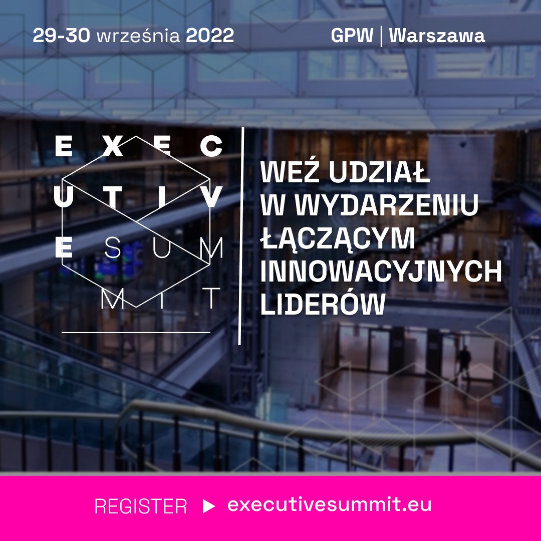 CEO INNOVATION EXECUTIVE SUMMIT TO to wydarzenie, na którym innowacje spotykają się z biznesem. 🚀
Inspirujemy, dostarczamy praktyczną i ekspercką wiedzę.🤓

Weź udział w wydarzeniu  👉executivesummit.eu

#CEO #EXS #innovation
#MEETINNOVATORS #executive_summit