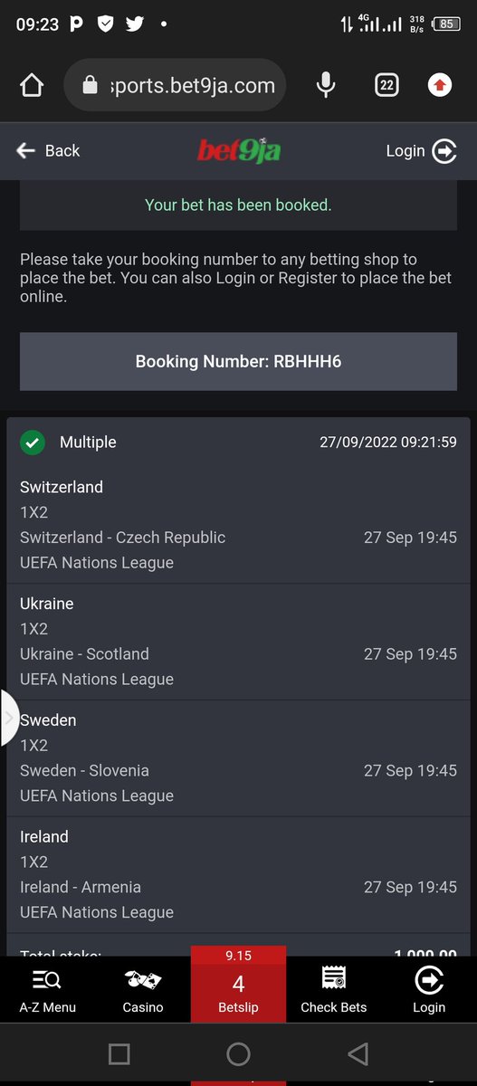 obainospintus's tweet image. Good morning famz....Today is a beautiful day, we thank God for the success of yesterday! It's another day to murder the bookies. Take this odds hold body. Anyhow e be, we must make money. Goodluck and may the odds favour us. Edit, flex and share.
#Bet9ja #9odds @_Gannicus__
