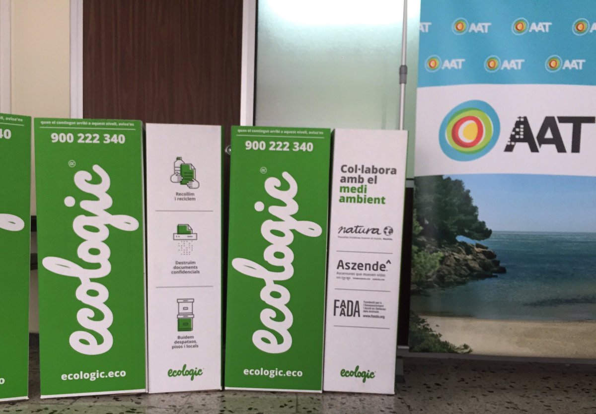 AATuristics's tweet photo. En @AATuristics reciclem amb https://t.co/HWKjOn3oCC #professionalitat #colaboracio #reciclatge #recuperacio #mediambient #natura #destruccio #certificada #lleiprotecciodedades https://t.co/AN1GEq8jyT