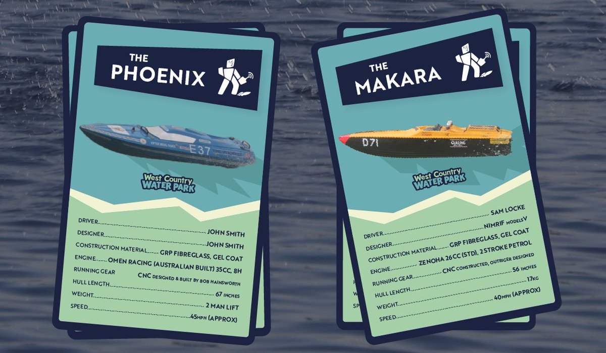 The Remote Controlled Boat Racing Event is happening this Sunday 2nd October at West Country Water Park!

If you want to take part, there's still time to sign up via email here: bit.ly/3whJcut Our cafe and balcony will be open to spectators!

#event #bristol #boatracing