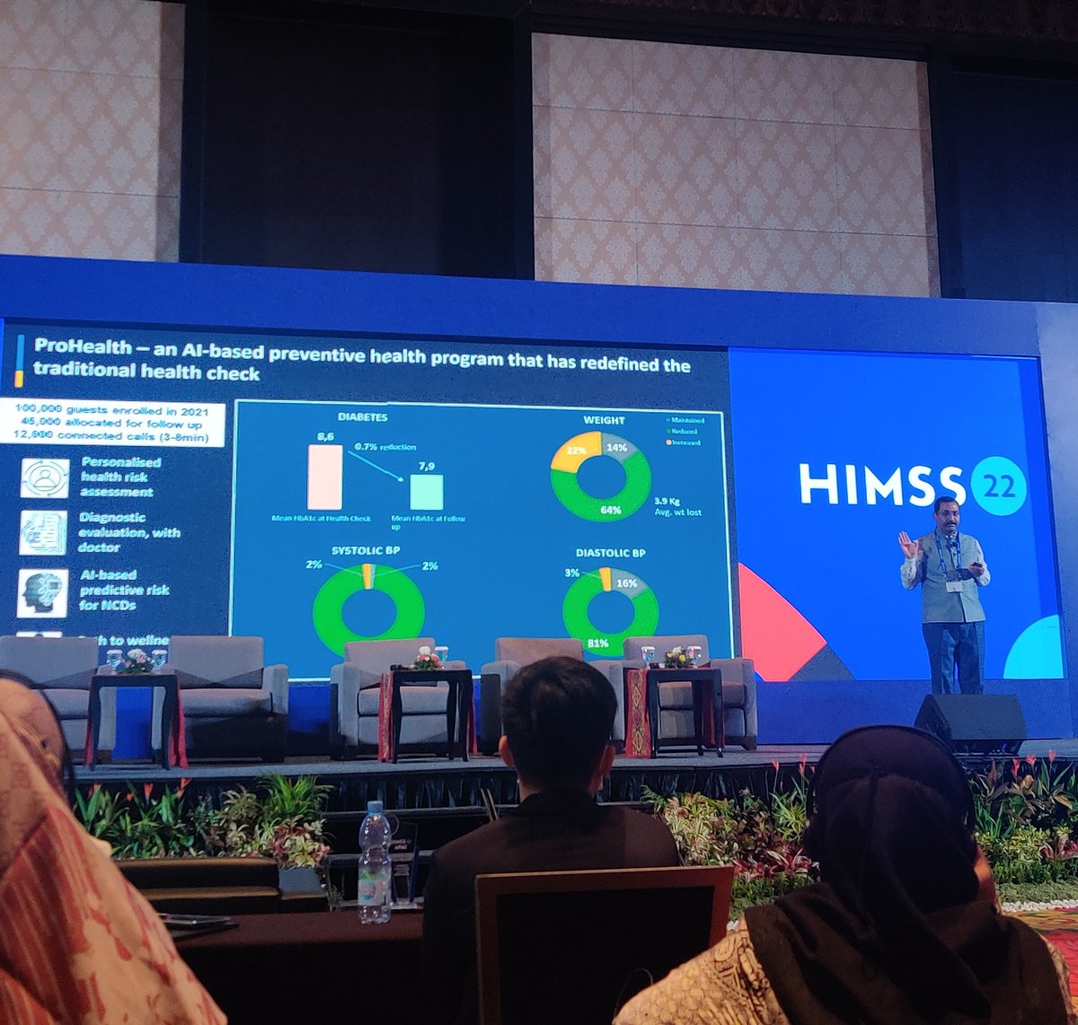 shreshth_bansal's tweet photo. Arvind Sivaramakrishnan, CIO, @HospitalsApollo, gave an enlightening talk at #HIMSSAPAC on how India is pioneering AI-based preventive care in health. #MedTwitter
@qure_ai @HIMSS @G_Aman_02 @Pushpenrawat https://t.co/nuCvhTuJl2