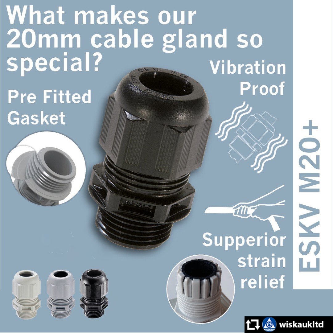 bltdirect's tweet photo. From leading brand @WISKAUKLtd, these selection of glands are an excellent choice for securing your junction box, especially from the harsh outdoor elements. Check them out on our website today: https://t.co/WeCgbX7f1K #bltdirect #wiska #junctionbox #electricians https://t.co/WWeAtnP54x