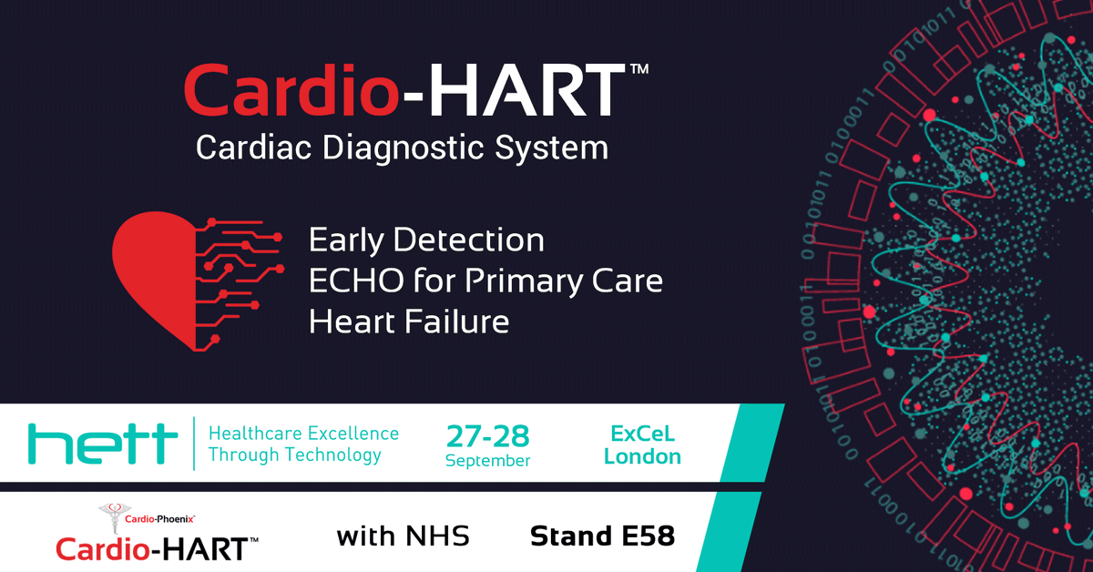 Good morning, Day 1 is fully on!! 

We are at the <a href="/HETTShow/">HETT Show</a> at <a href="/ExCeLLondon/">Excel London</a> looking forward to meeting you and discussing how we can improve the patient pathway in cardiovascular care!

Driving change in detecting Heart Failure and CVD
#HETT22 <a href="/UCLPartners/">UCLPartners</a> <a href="/NHSAccelerator/">NHS Accelerator</a>