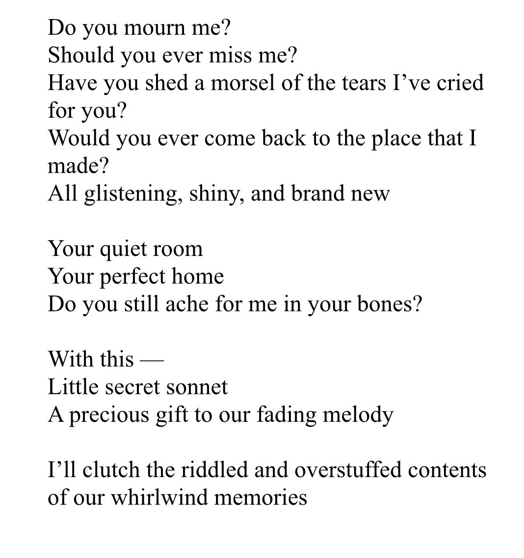 hsiflt's tweet photo. I write poetry sometimes https://t.co/G9SdBkl09E