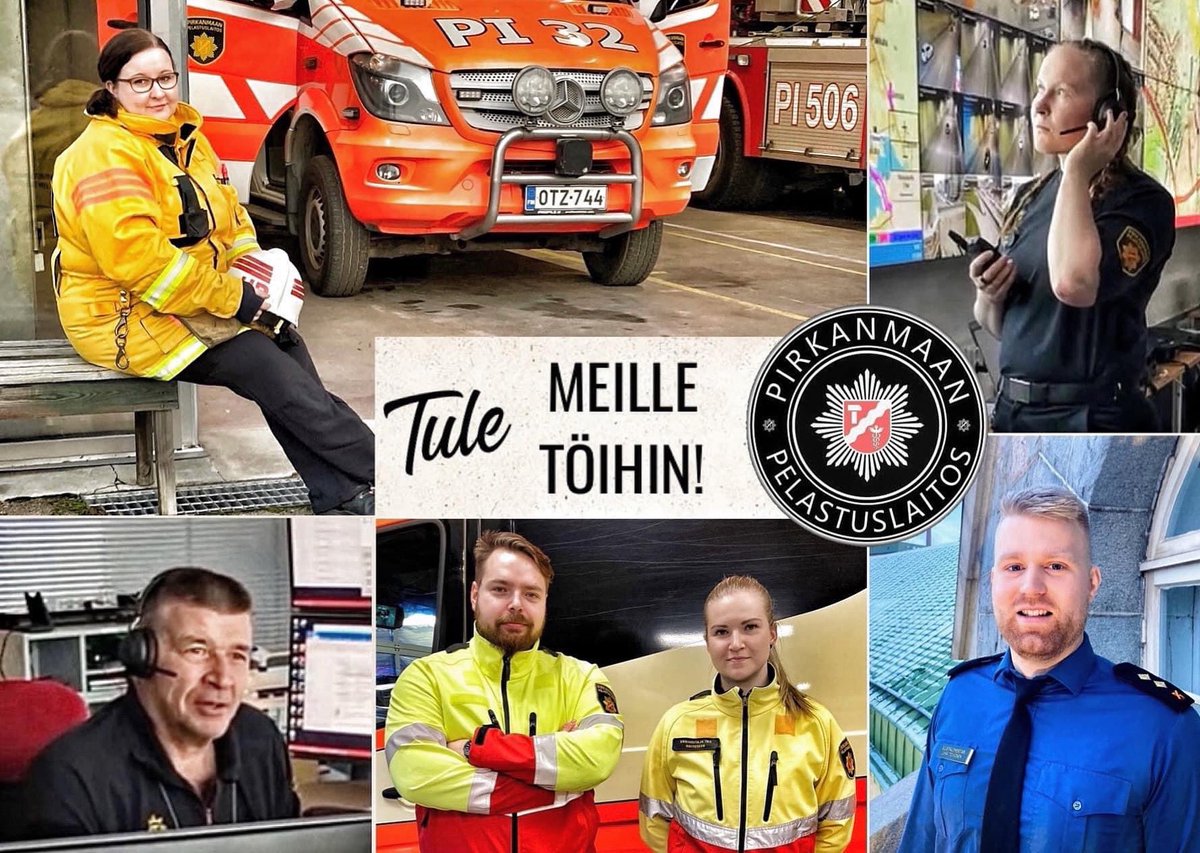 pela_eh_pir's tweet photo. Meillä on useita mielenkiintoisia tehtäviä auki ja haemme parhaillaan uusia osaajia turvallisuuden tekijöidemme joukkoon #Pirkanmaa’lle! 

🔸 Lisätietoja avoinna olevista tehtävistä: https://t.co/bE7ckuP0I7

#Rekry #PirkanmaanPelastuslaitos #TurvallisuudenTekijöitä https://t.co/GZtdecbfHD