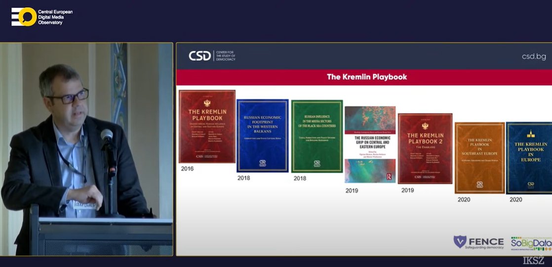 👨‍💻 CSD's Todor Galev provided valuable insights on how domestic actors are supporting and amplifying the proliferation of Russian #disinformation in SEE at #CIC2022 by <a href="/CEDMOhub/">CEDMO</a>.

Watch the full recording  👉 youtu.be/PQrss6aXxII