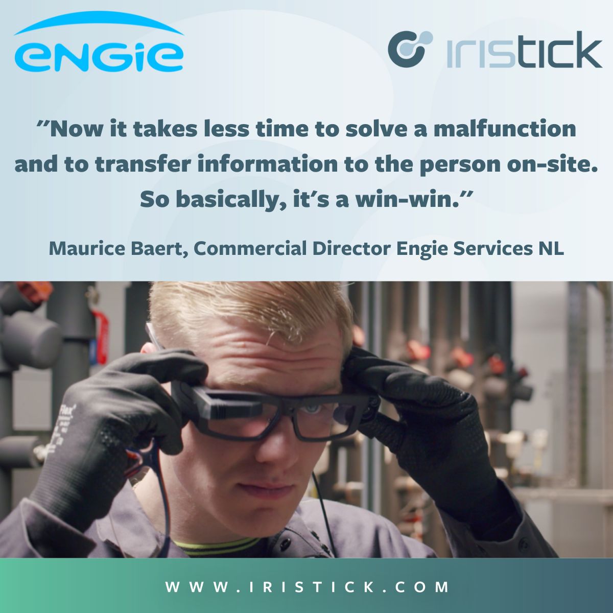 Iristick tweet media