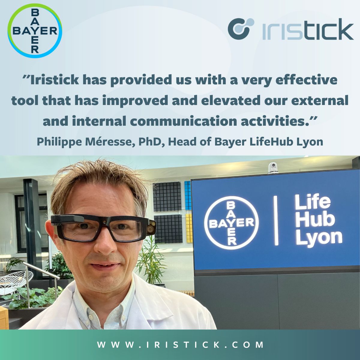 Iristick tweet media