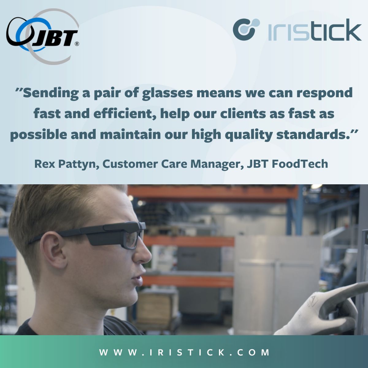 Iristick tweet media