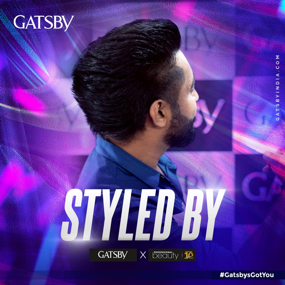 gatsbyindia's tweet photo. Throwback to when Gatsby partnered with Professional Beauty and gave a stylish hair makeover to people at the event. Now, you too can style up like a pro because #GatsbysGotYouBro
#GatsbyIndia #ForMen #MensGrooming #LookYourBest #Hairstyling #Hairstyle #HairSwag #StylePartner https://t.co/WUx0sMaDWK