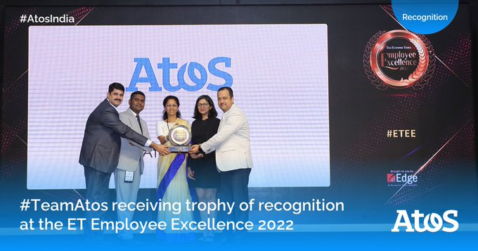 #TeamAtos facilitated with Employee Excellence 2022 appreciation @ET_Edge by @EconomicTimes...