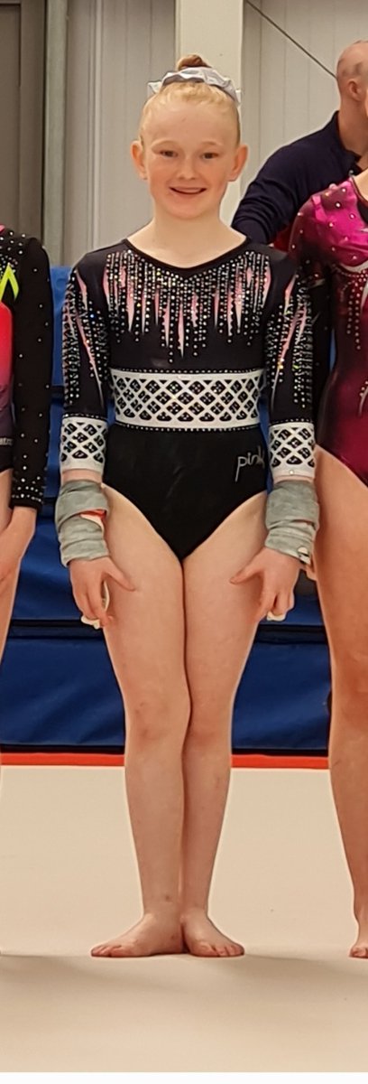 This incredibly talented young lady represented Torfaen Gymnastics Club at the South East Classic Challenge Cup on Sunday at the City of Newport Gymnastics Academy. Miss Otterstead was so impressed with her beautiful, flawless performances on each apparatus.  
What a star!