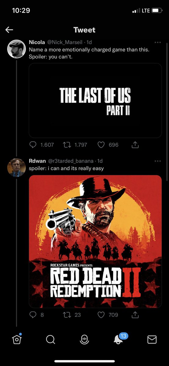 _donerkebab__'s tweet photo. successful ratio😎 get fucked tlou fanboys https://t.co/H4xgUKTaOF