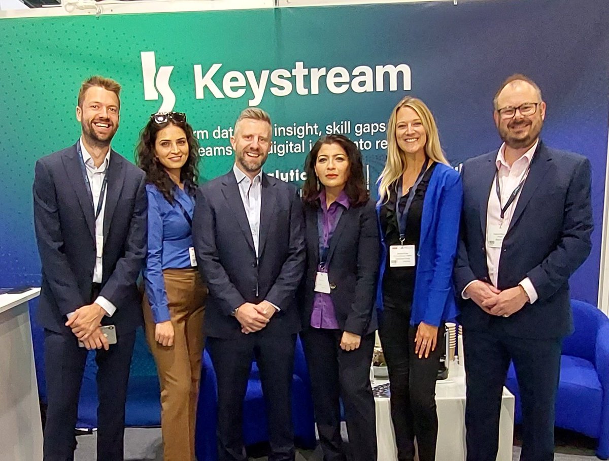 KeystreamR's tweet image. We&apos;re all set up and ready to go at #HETT22 
Come have a coffee and a chat at stand E18 with our #recruitment #analytics &amp;amp; #consulting teams!