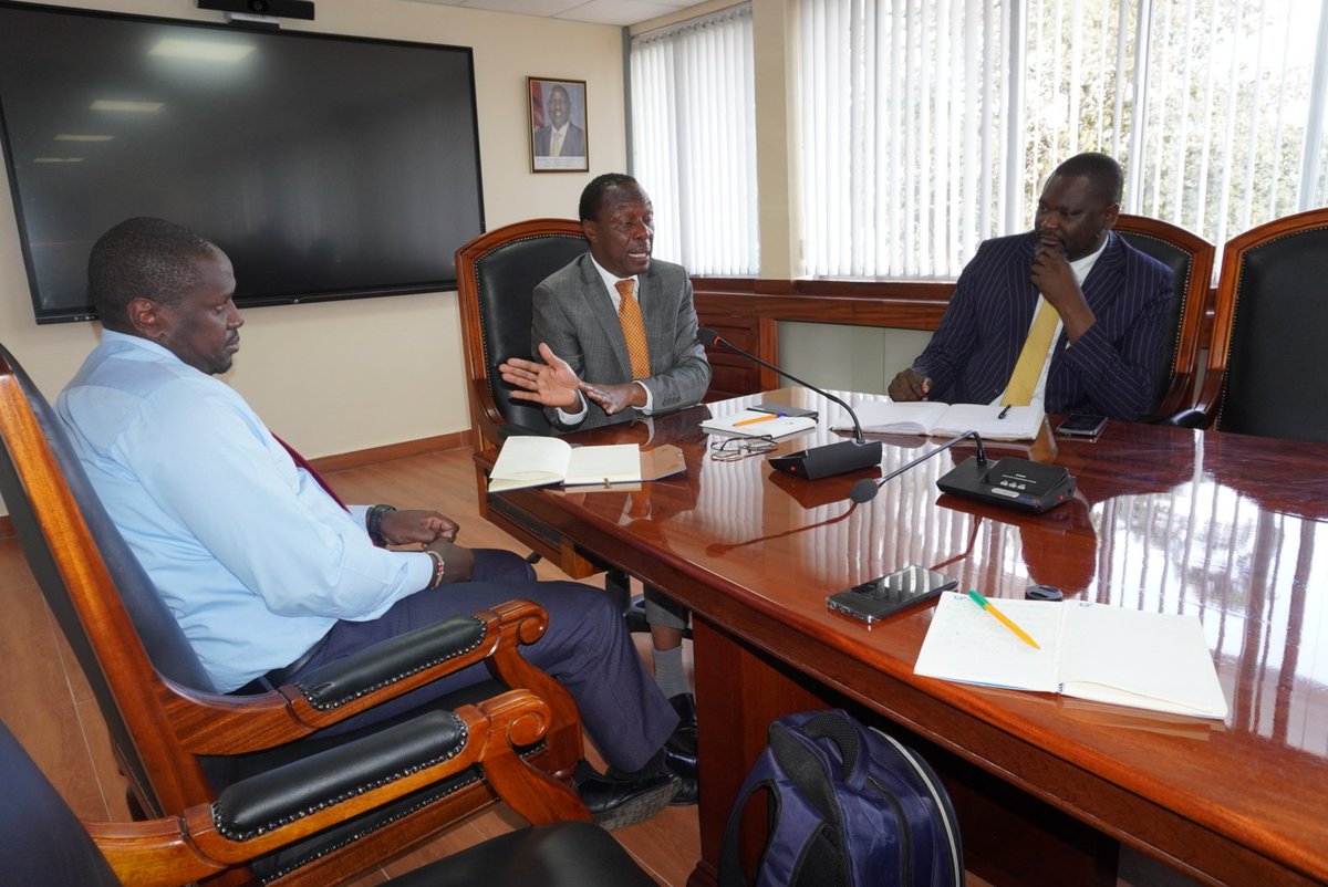 gk_ruku's tweet photo. Today morning my cross-sectional delegation from Mbeere North and I held extensive consultations with the CEO of @Irrigation_Auth Mr. Gitonga Mugambi and NIA Head of Planning Eng. Kabuti to deliberate on implementing multiple irrigation projects across the Constituency. https://t.co/q3O1xDRUcC