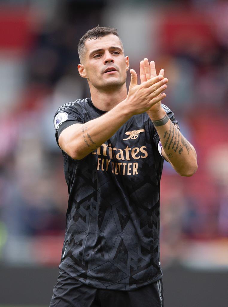 Happy birthday to Granit Xhaka, who turns 3  0   