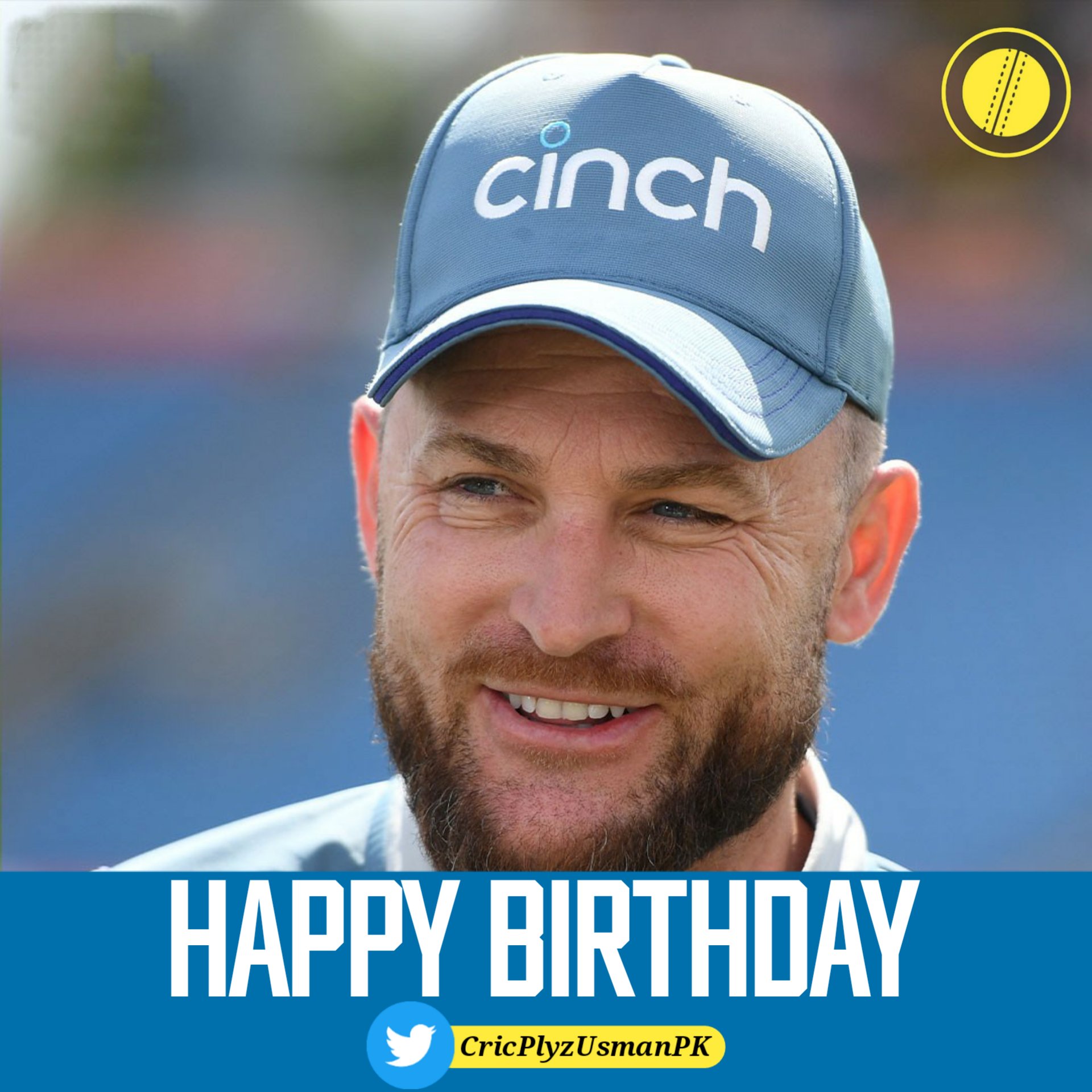 Happy birthday Brendon McCullum! 