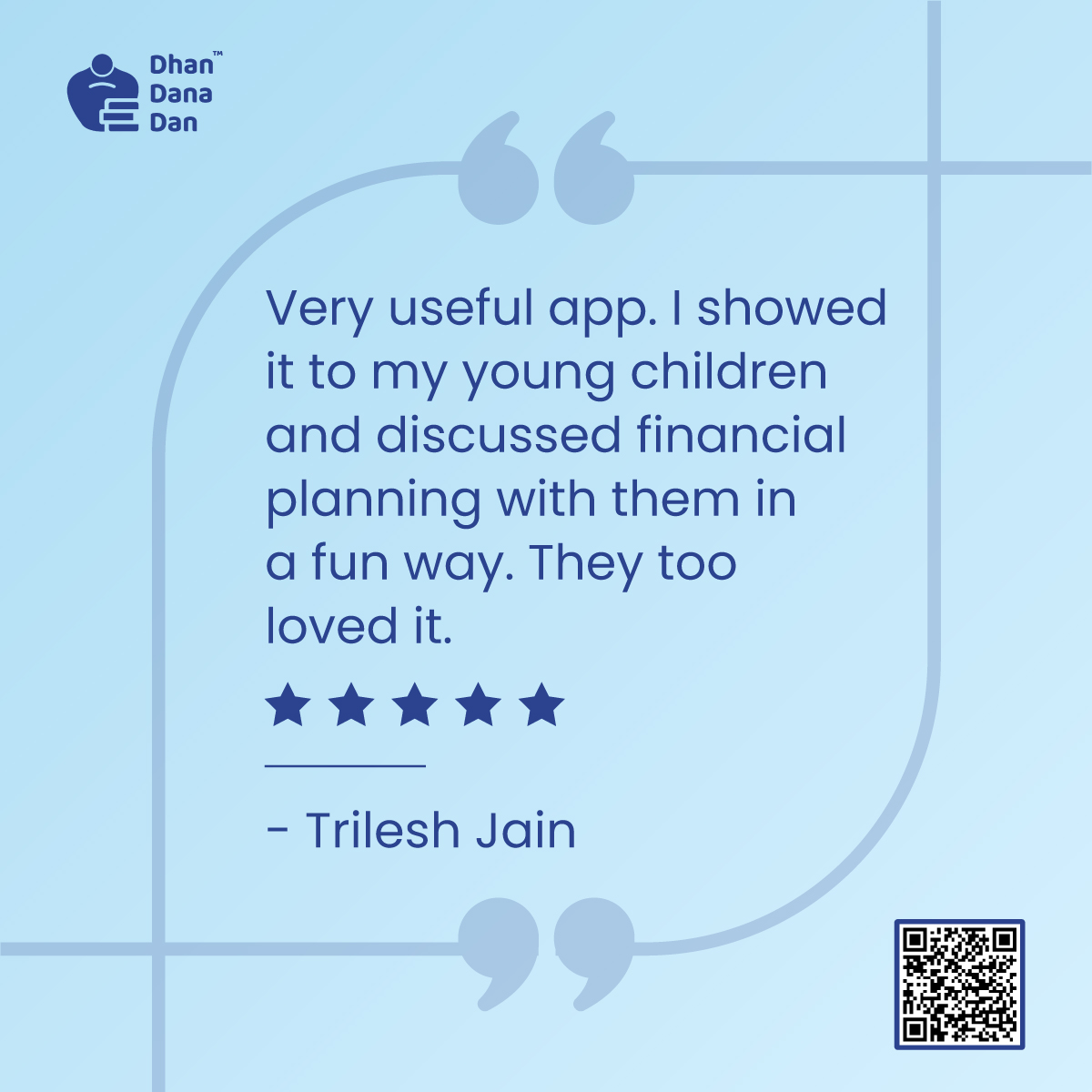 dhandanadanapp's tweet photo. Thank you, Trilesh for your feedback!

Reviews like this motivate us to bring the best content always. It means a lot to us.

Download our FREE app and learn how to financially secure yourself >> https://t.co/0zrz6a8hpb 

#financialliteracy #financialeducation #DhanDanaDan https://t.co/oSoZTGhmcp