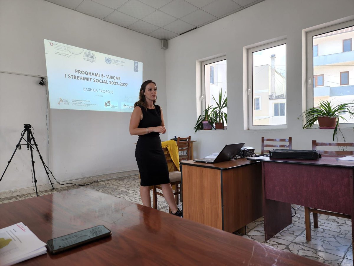 InstituteIp3's tweet photo. Workshop in Tropojë Municipality with stakeholders, for consulting the draft document of the 5-year Social Housing Plan within the project "Support for municipalities in Albania in the drafting of these plans" (phase II of program Leave no one behind).

#IP3 #DCpartners #UNDP https://t.co/zGSwMoao37