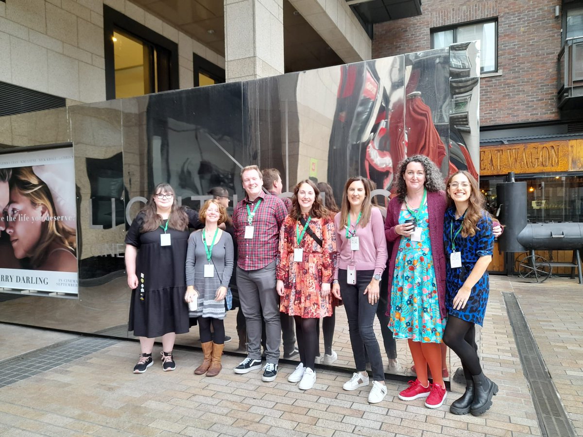 emmalarkinbooks's tweet photo. Reminiscing today about the brilliant weekend that was my first @KidsBooksIrel International Conference. Have a scroll through #CBIConf22 if you love children’s books and would like to see some amazing work. It will put a smile on your face on this rainy Tuesday ☔️📖 https://t.co/ghVlfmj9zo