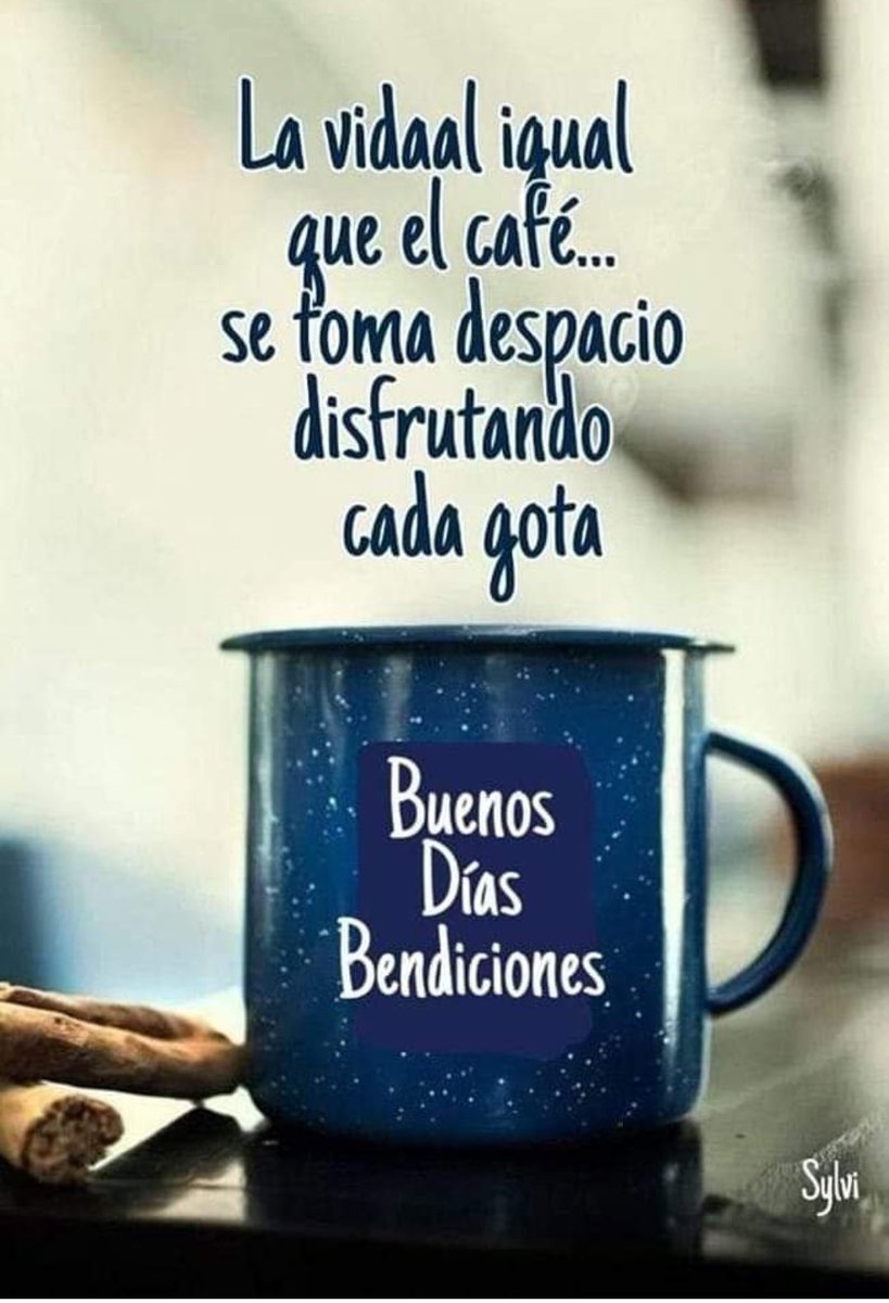 Marisa15352177's tweet photo. Despacito...sin prisas 😍☕
#buenosdias #cafeyamor https://t.co/Rr8RYimkUM