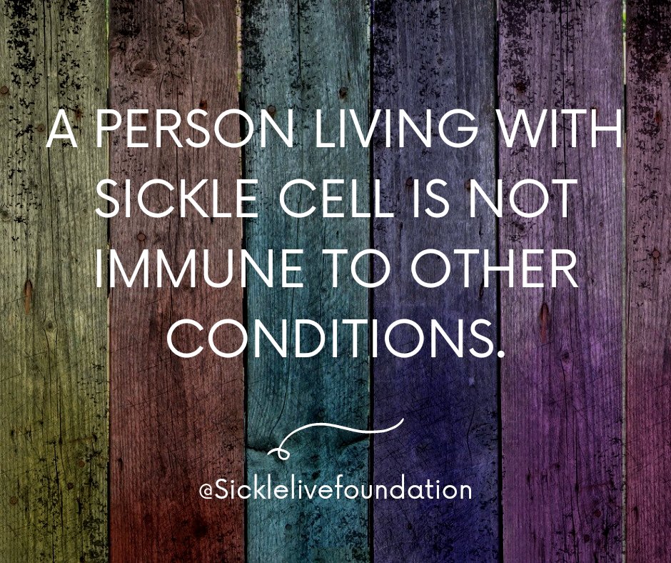 Sicklelive's tweet photo. #sicklecellawarenessmonth
#sicklecelldisease
#sicklecellwarrior
#sicklecell
#SickleliveFoundation
#SickleCellCelebs
#DrTee
#KnowYourGenotype
#BreakTheSicklecycle
#BeSickleSmart https://t.co/aefPp2poDC