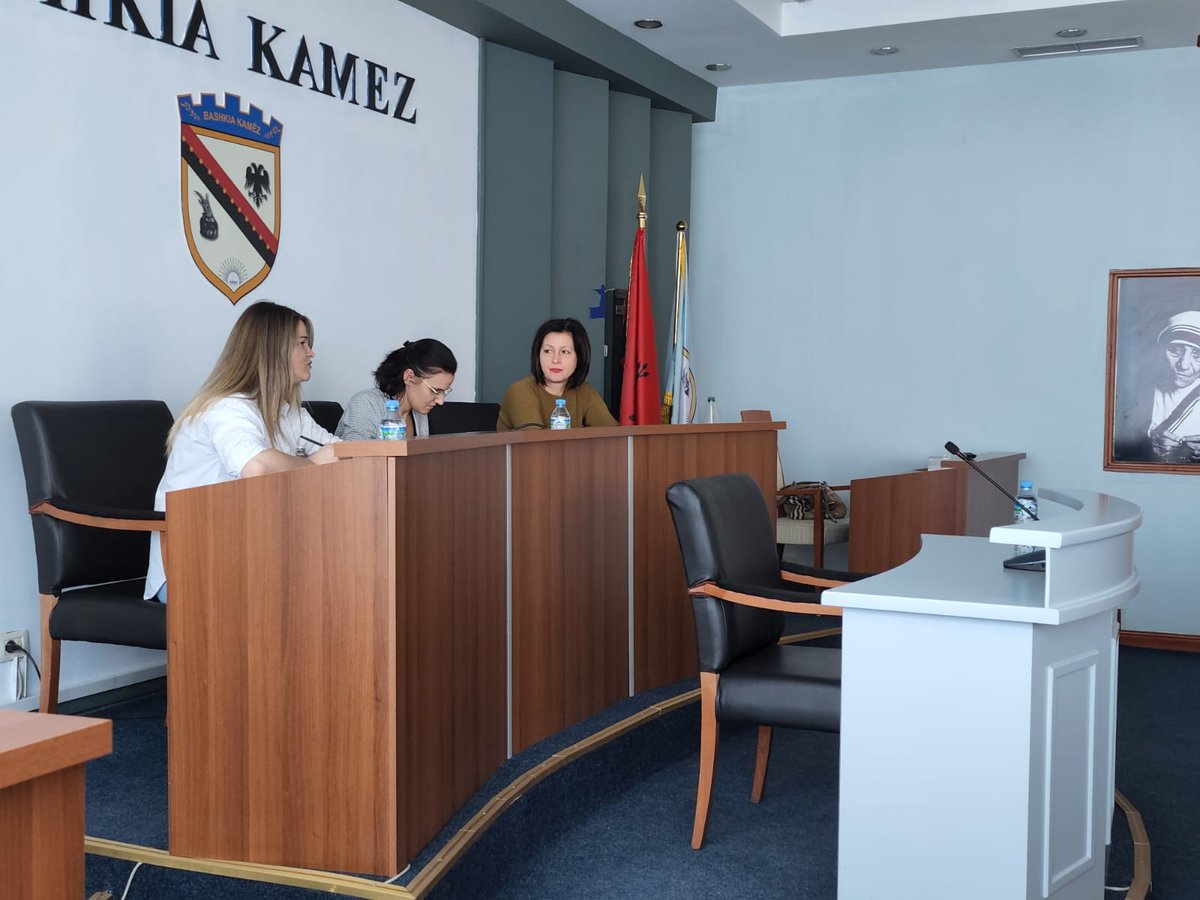 InstituteIp3's tweet photo. Workshop in Kamëz Municipality with stakeholders, for consulting the draft document of the 5-year Social Housing Plan within the project "Support for municipalities in Albania in the drafting of these plans" (phase II of program Leave no one behind).

#UNDP #IP3 #DCpartners https://t.co/nwlEgMIfbd