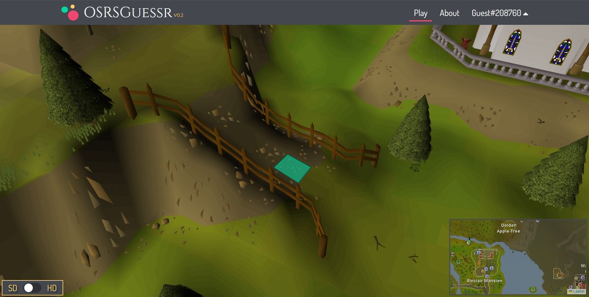86GamesRec's tweet photo. Know your #Runescape? Put it to the test with @BadAlchemyDevs' OSRSGuessr!

Like #GeoGuessr it shows you a part of Gielinor and you've got to mark where you think that tile is - the closer the better!

Give it a go and let us know how you did!

#osrs #gaming #metasites https://t.co/q0xAfti0lm
