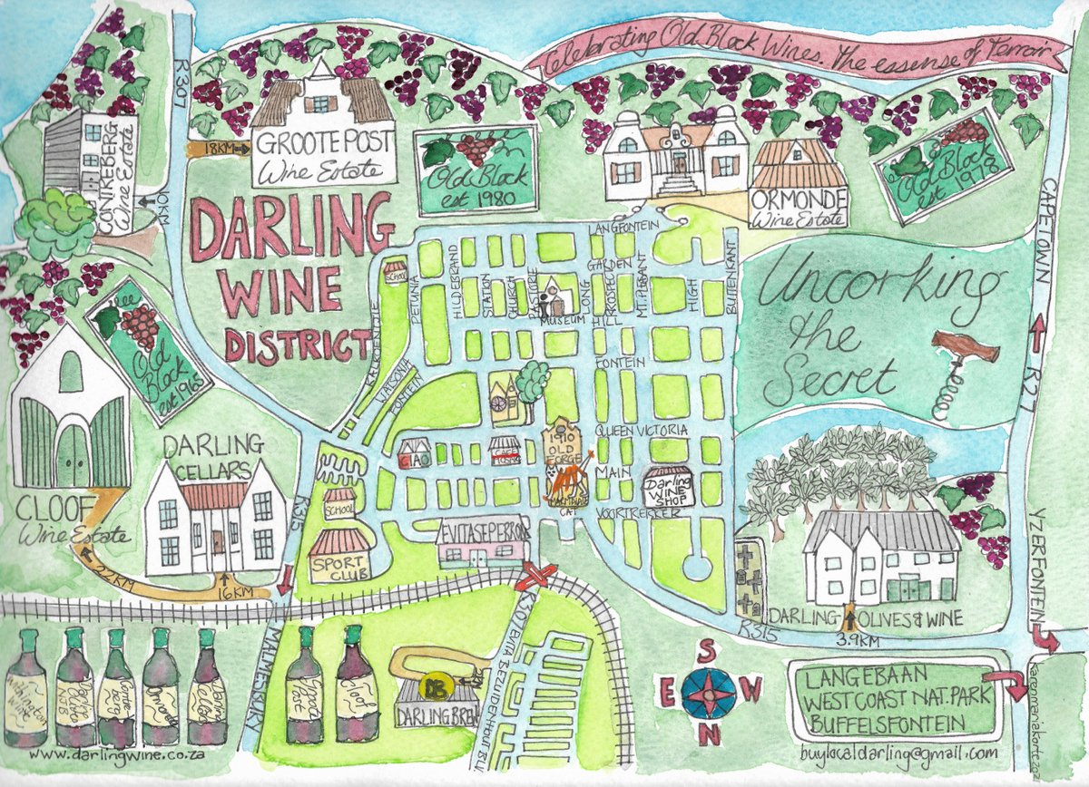 Hello, Darling. Something of a best kept secret 'cool climate' West Coast grapes are being snapped up by savvy producers who have long identified the quality. <a href="/GrootePost/">Groote Post Wines</a> <a href="/FairviewWine/">Fairview Wine&Cheese</a> <a href="/Savagewines/">Savage</a> <a href="/nattevalleij/">Natte Valleij Wines</a>  winewizard.co.za/column/1156