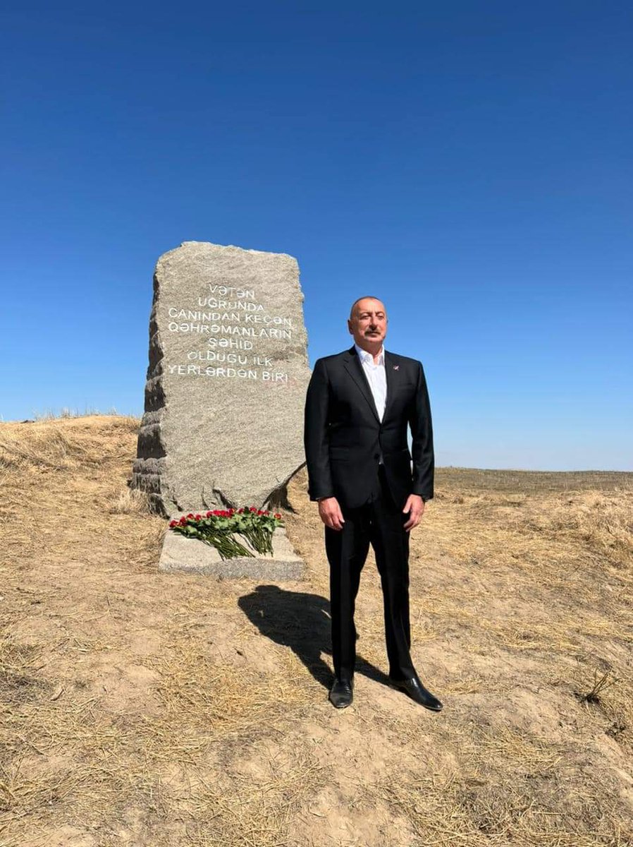 YAP_1992's tweet photo. Azərbaycan Respublikasının Birinci vitse-prezidenti Mehriban Əliyeva  Füzuli rayonundan paylaşım edib. https://t.co/OfaxLPOan0