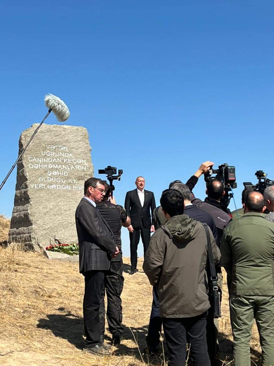 YAP_1992's tweet photo. Azərbaycan Respublikasının Birinci vitse-prezidenti Mehriban Əliyeva  Füzuli rayonundan paylaşım edib. https://t.co/OfaxLPOan0