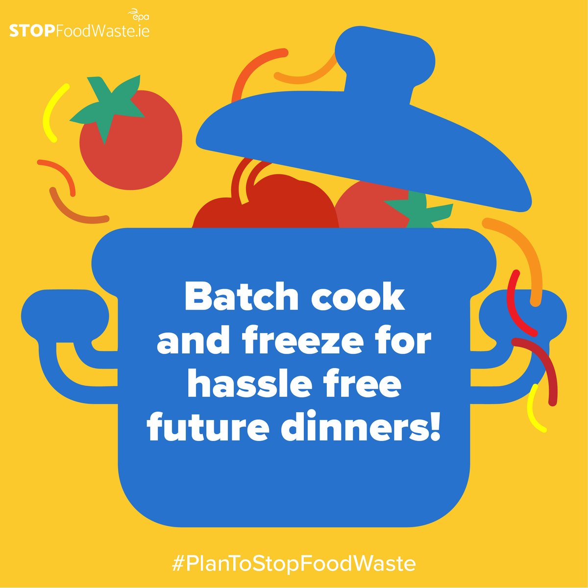 Do you batch cook?

Plan to batch cook and freeze some dinners to save time, stress and help use up food you already have at home. 

Find out more here: stopfoodwaste.ie/meal-planning-… 

#PlanToStopFoodWaste