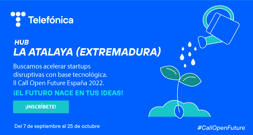 OpenFuture_'s tweet photo. Nuestro hub #LaAtalaya de @OpenFuture_Ext participa en esta #CallOpenFuture.¿Tienes una startup en Extremadura? Ahora estás de suerte, porque nuestro hub seleccionará nuevos proyectos para su aceleración....
¡No desperdicies la oportunidad! 🚀👉https://t.co/TJ4wmGDVK6 https://t.co/m5cfNYF3hk